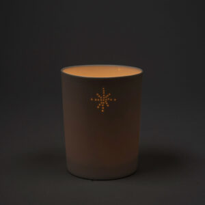 Porcelain Tealight holder <em>Étoile</em>